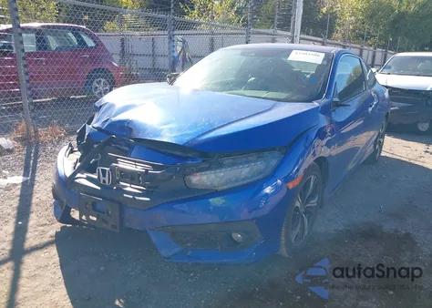 2018 Honda Civic Touring from USA, damaged, VIN 2HGFC3B91JH352209